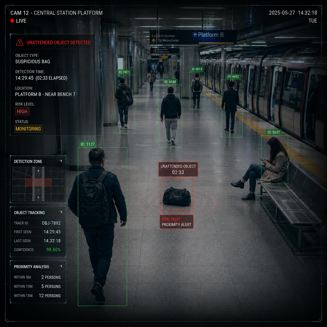 Unattended Object Detection
